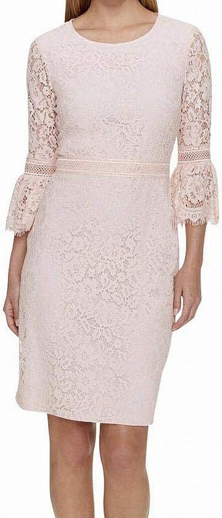 Женское кружевное платье Tommy Hilfiger с рукавами-колокольчиками, Powder
Женское кружевное платье Tommy Hilfiger с рукавами-колокольчиками, Powder