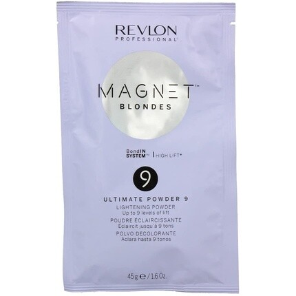 Magnet Blondes 9 Порошковый отбеливатель для волос 45 г, Revlon
Magnet Blondes 9 Порошковый отбеливатель для волос 45 г, Revlon