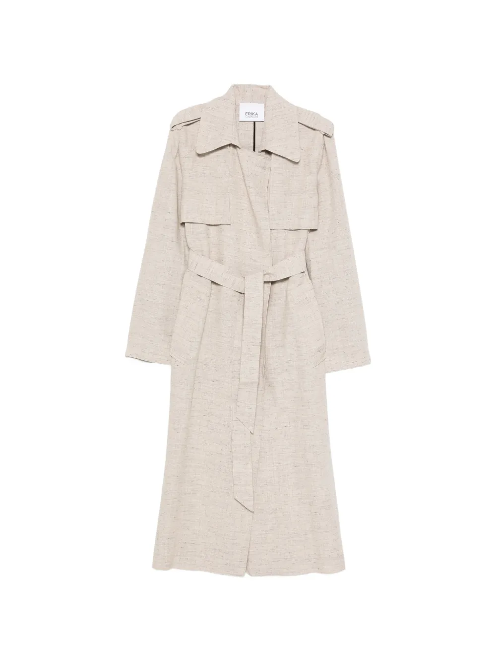 Тренч Erika с поясом Erika Cavallini, бежевый
Тренч Erika с поясом Erika Cavallini, бежевый