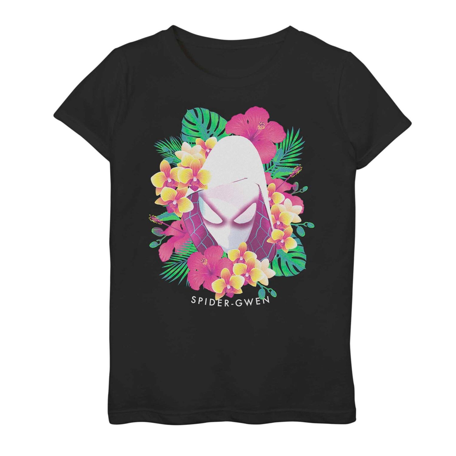 Футболка с тропическим рисунком для девочек 7–16 лет Marvel Spider-Gwen Marvel
Футболка с тропическим рисунком для девочек 7–16 лет Marvel Spider-Gwen Marvel