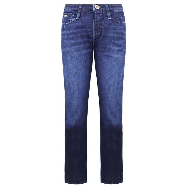 Мужские джинсы узкого кроя J00 золотой серии Emporio Armani, синий
Мужские джинсы узкого кроя J00 золотой серии Emporio Armani, синий