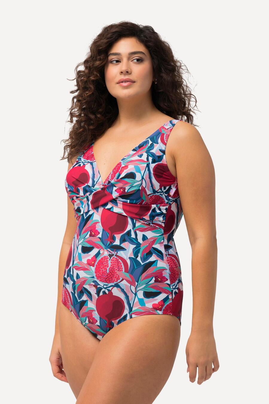 ULLA POPKEN Женский купальник в горошек с мягкими чашечками и декоративным узлом
ULLA POPKEN Женский купальник в горошек с мягкими чашечками и декоративным узлом