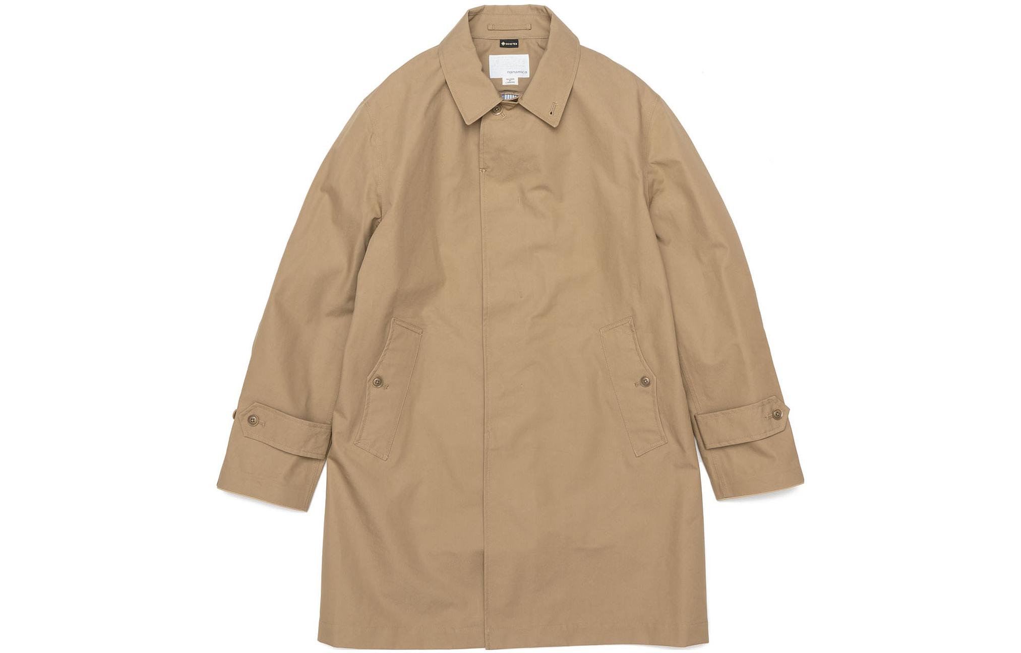 Куртка унисекс с лацканами, средней толщины, другие Nanamica, хаки
Куртка унисекс с лацканами, средней толщины, другие Nanamica, хаки