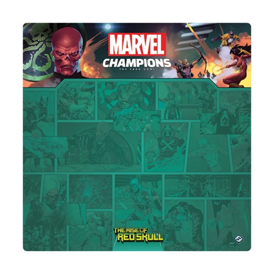 Игровой коврик Rise of Red Skull для 1–4 игроков, Marvel Champions LCG - Playmats
Игровой коврик Rise of Red Skull для 1–4 игроков, Marvel Champions LCG - Playmats