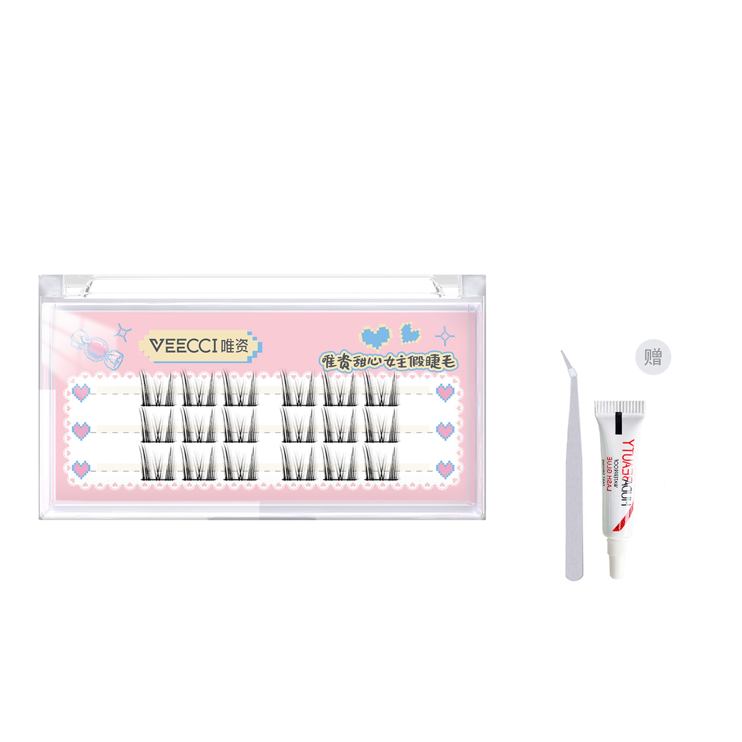 Набор накладных ресниц Unisex VEECCI
Набор накладных ресниц Unisex VEECCI