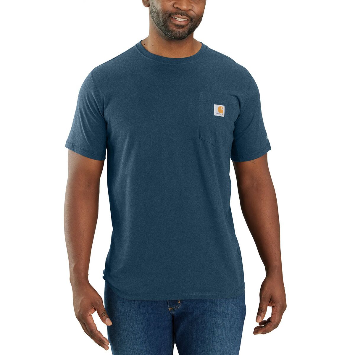 Футболка с карманом расслабленного кроя Force Carhartt, цвет light huron heather
Футболка с карманом расслабленного кроя Force Carhartt, цвет light huron heather