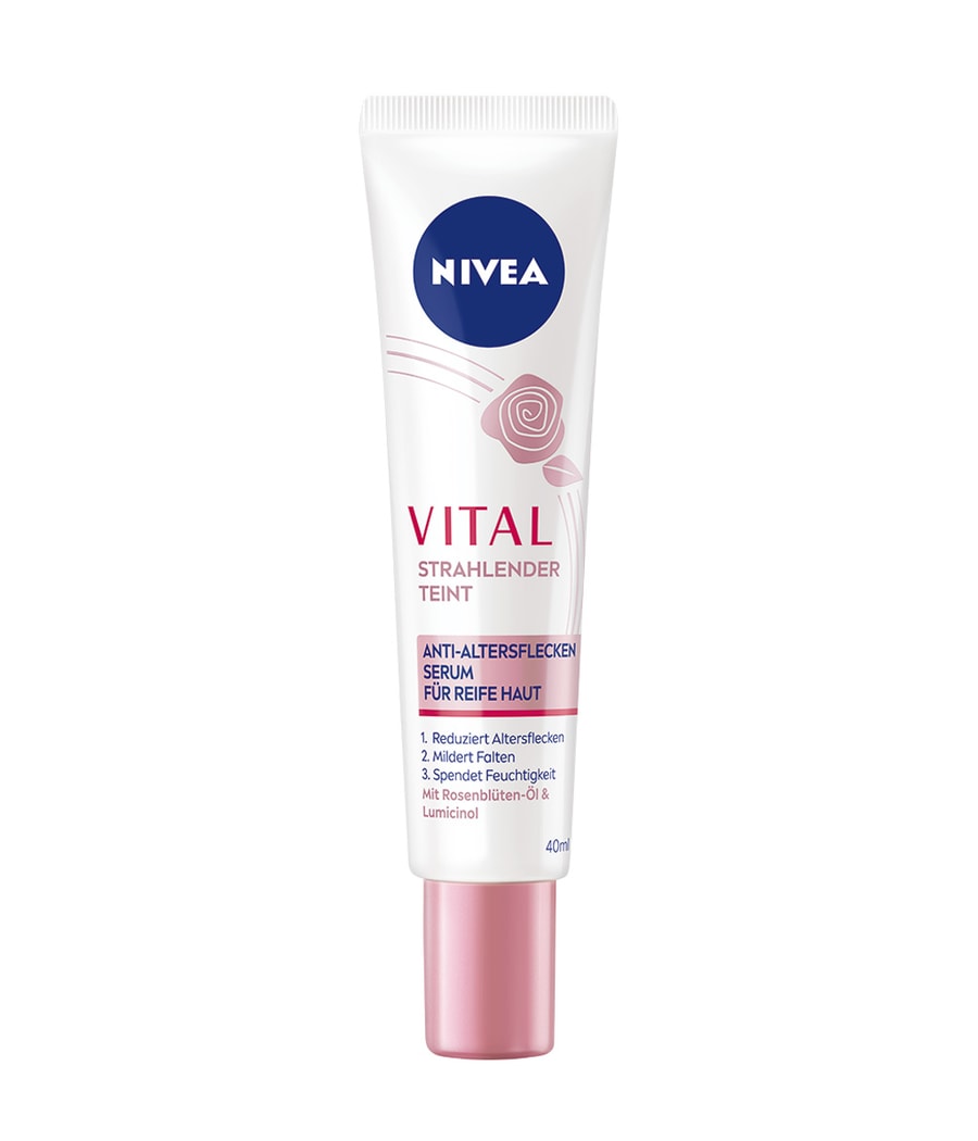 Сыворотка для лица NIVEA VITAL Strahlender Teint 3in1 Beauty Serum, 40 ml
Сыворотка для лица NIVEA VITAL Strahlender Teint 3in1 Beauty Serum, 40 ml