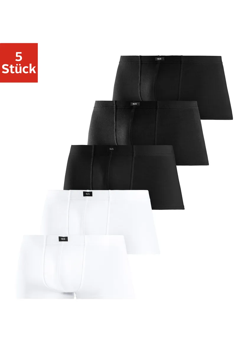 Трусы-боксеры H.I.S "Трусы мужские" (5 шт.), хипстерской формы, из эластичного хлопка, черно-белый
Трусы-боксеры H.I.S "Трусы мужские" (5 шт.), хипстерской формы, из эластичного хлопка, черно-белый