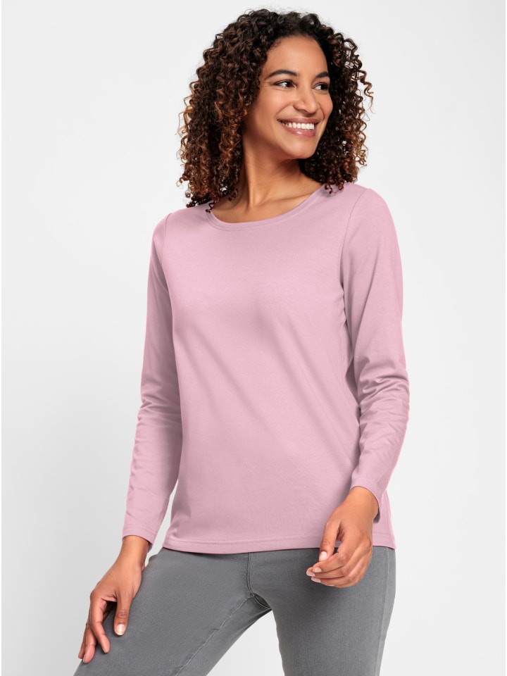 Рубашка с круглым вырезом розового цвета WITT WEIDEN
Рубашка с круглым вырезом розового цвета WITT WEIDEN