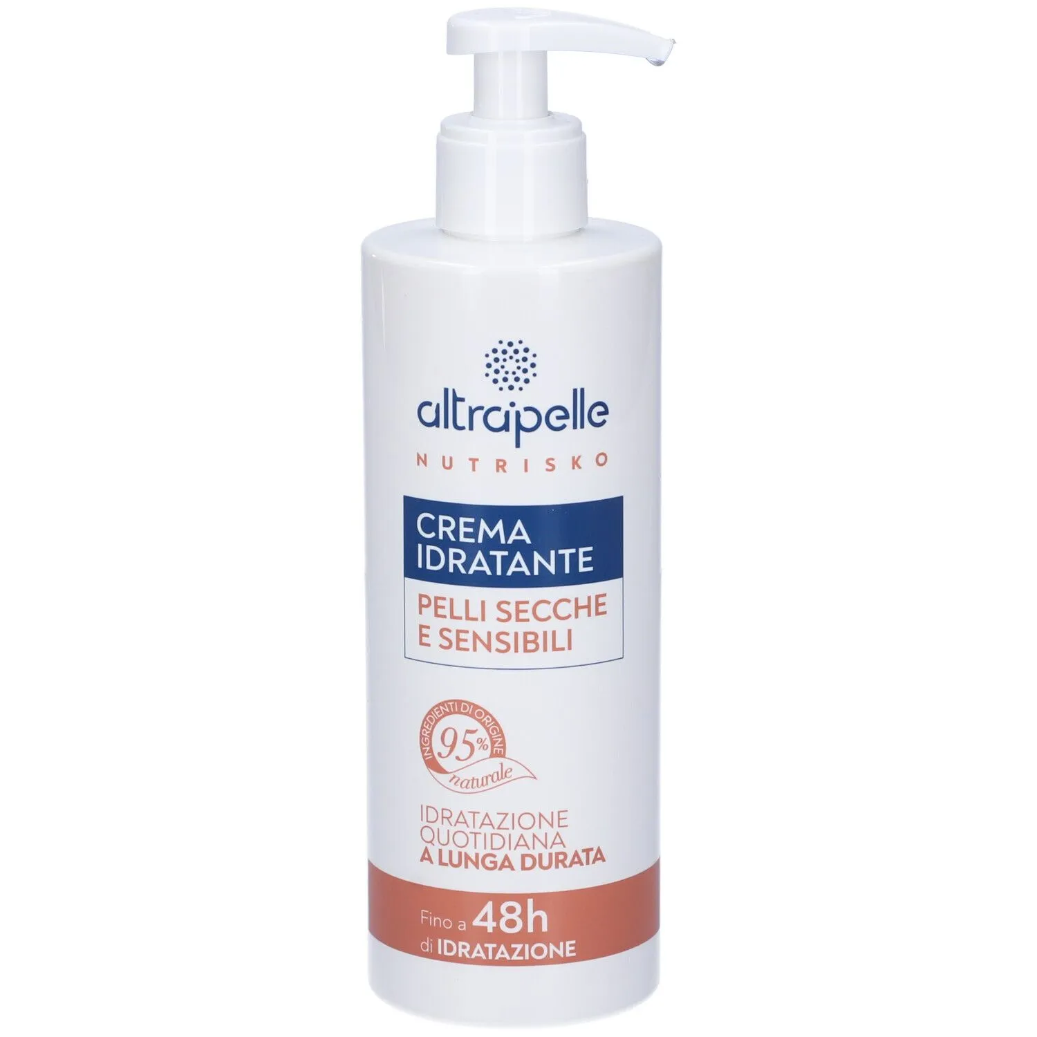 Altrapelle Nutrisko Увлажняющий крем для сухой и чувствительной кожи 400 мл Пролонгированное увлажнение
