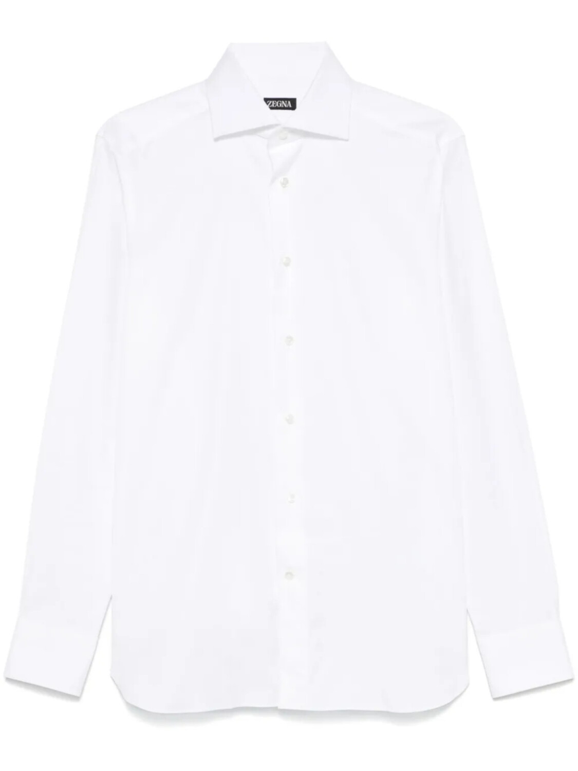 Рубашка Zegna с раскладывающимся воротником, белый
Рубашка Zegna с раскладывающимся воротником, белый