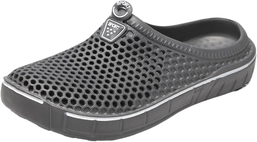 Женские и мужские дышащие сабо для сада, повседневные тапочки, быстро сохнущие сандалии, противоскользящая обувь для пляжа Dannling, серый
Женские и мужские дышащие сабо для сада, повседневные тапочки, быстро сохнущие сандалии, противоскользящая обувь для пляжа Dannling, серый