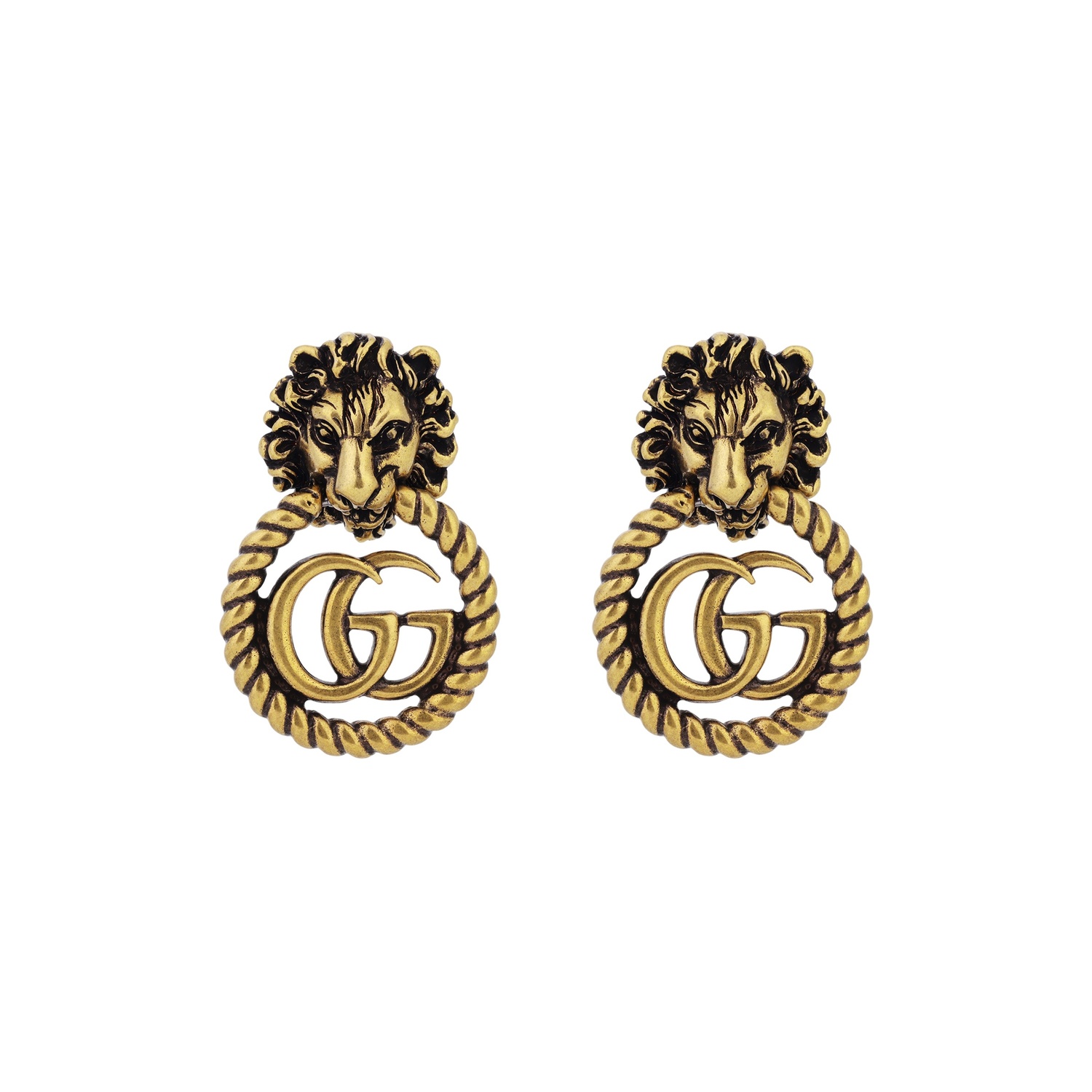 Серьги Lion Head с двойным G GUCCI
Серьги Lion Head с двойным G GUCCI