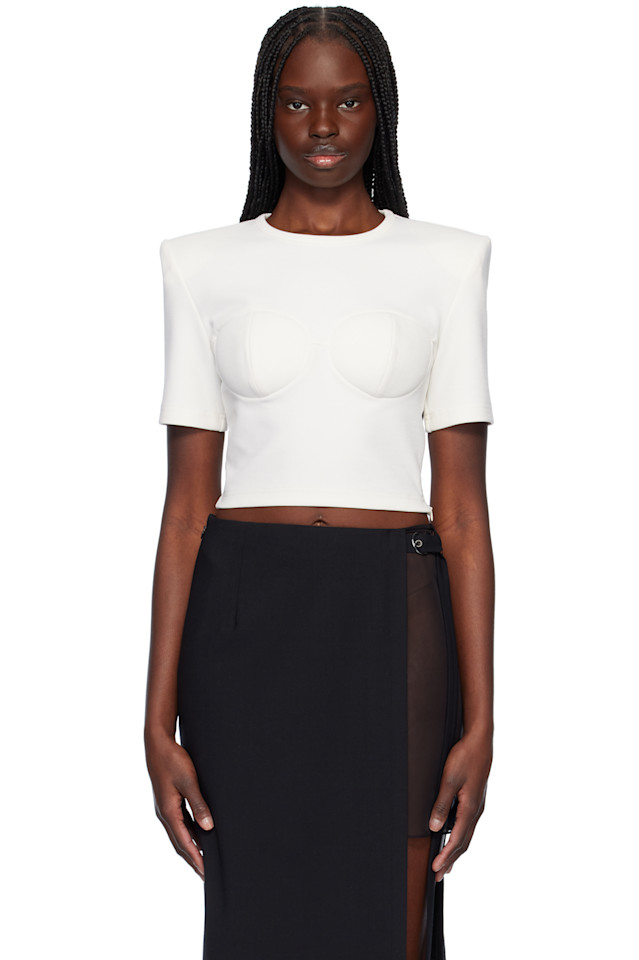 Бюстье-футболка Beatrice Nensi Dojaka, белый
Бюстье-футболка Beatrice Nensi Dojaka, белый