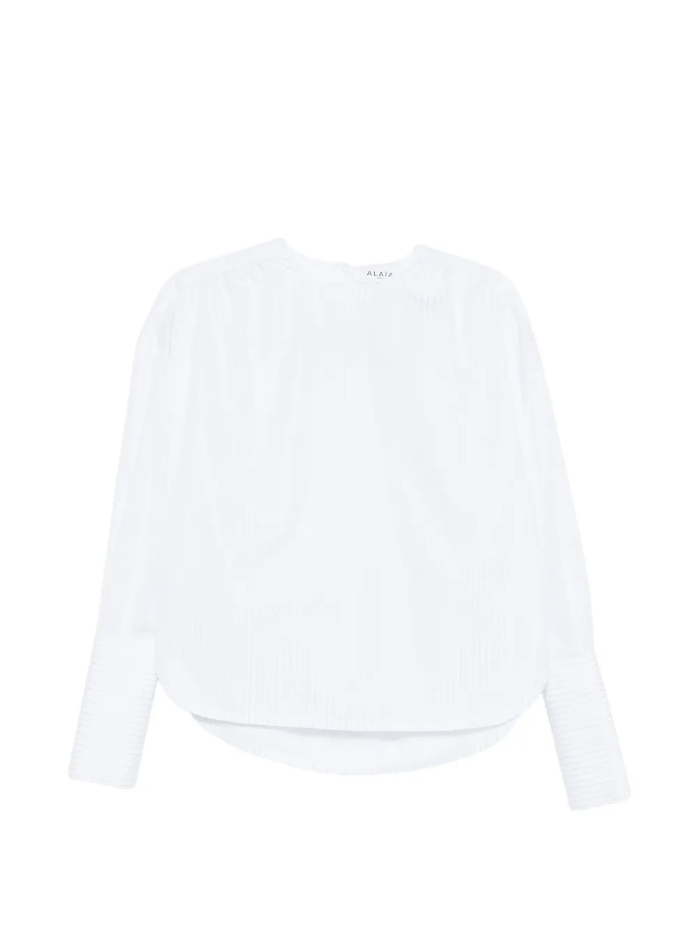 Блузка в полоску с длинными рукавами Alaïa, белый
Блузка в полоску с длинными рукавами Alaïa, белый