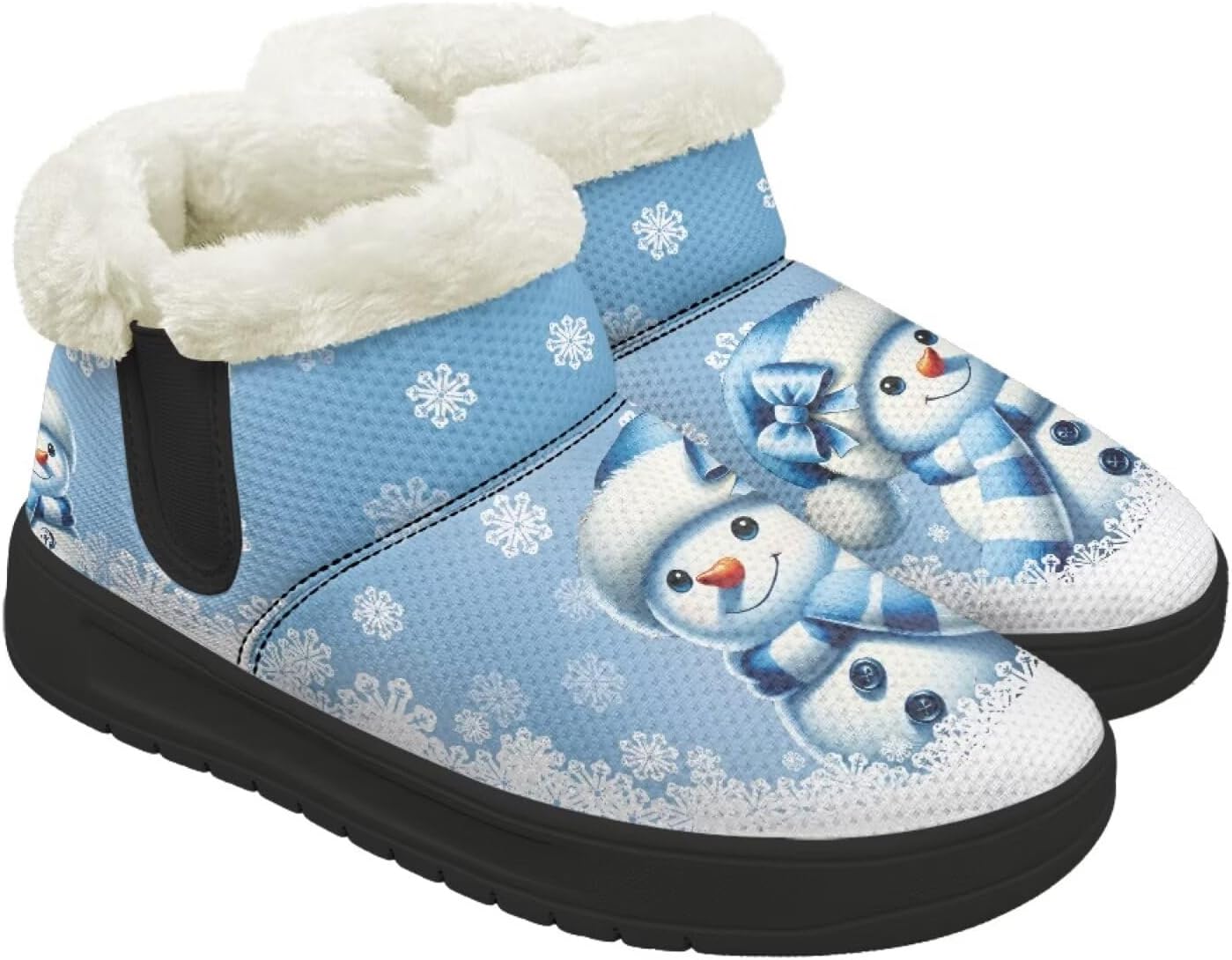 Рождественские зимние сапоги Forchrinse для женщин и мужчин: удобные, теплые, пушистые, до щиколотки, зимние, противоскользящие, Snowman
Рождественские зимние сапоги Forchrinse для женщин и мужчин: удобные, теплые, пушистые, до щиколотки, зимние, противоскользящие, Snowman