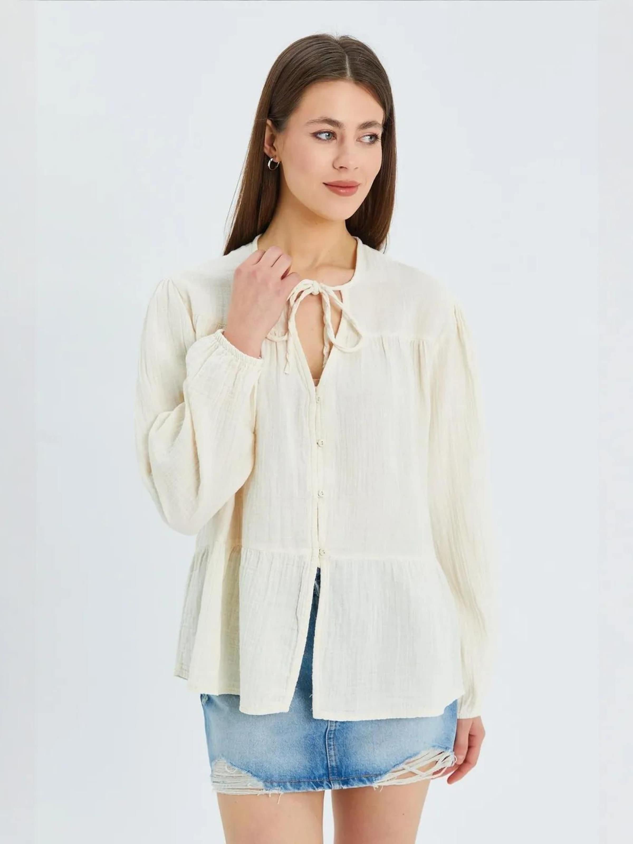 MixRay Блузка в цвете Off White
MixRay Блузка в цвете Off White