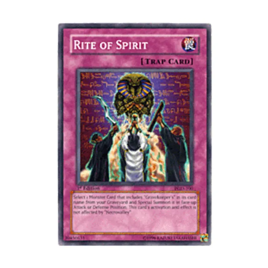 CCG Обряд Духа (Обычный), Yu-Gi-Oh - Pharaonic Guardian - Singles
CCG Обряд Духа (Обычный), Yu-Gi-Oh - Pharaonic Guardian - Singles