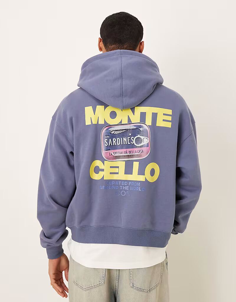 Укороченная толстовка с капюшоном на молнии с графическим принтом Cotton On в цвете «сланец синего цвета» / «монте челло»
Укороченная толстовка с капюшоном на молнии с графическим принтом Cotton On в цвете «сланец синего цвета» / «монте челло»