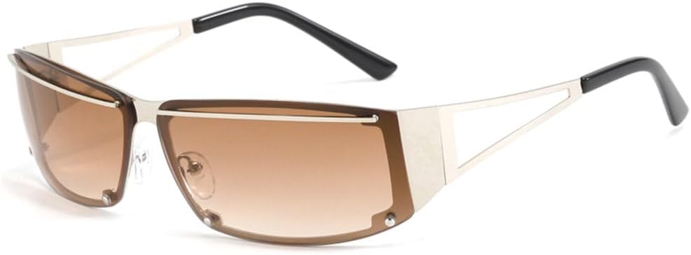 LVTFCO Модные очки в оправе с полой структурой, солнцезащитные очки с заточкой, стильные, для уличной фотосъемки, универсальные солнцезащитные очки для женщин, Champagne
LVTFCO Модные очки в оправе с полой структурой, солнцезащитные очки с заточкой, стильные, для уличной фотосъемки, универсальные солнцезащитные очки для женщин, Champagne