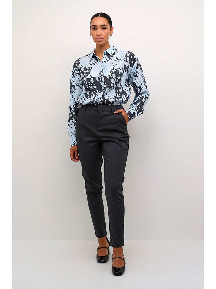 Тканевые брюки Kaffe, антрацит
Тканевые брюки Kaffe, антрацит