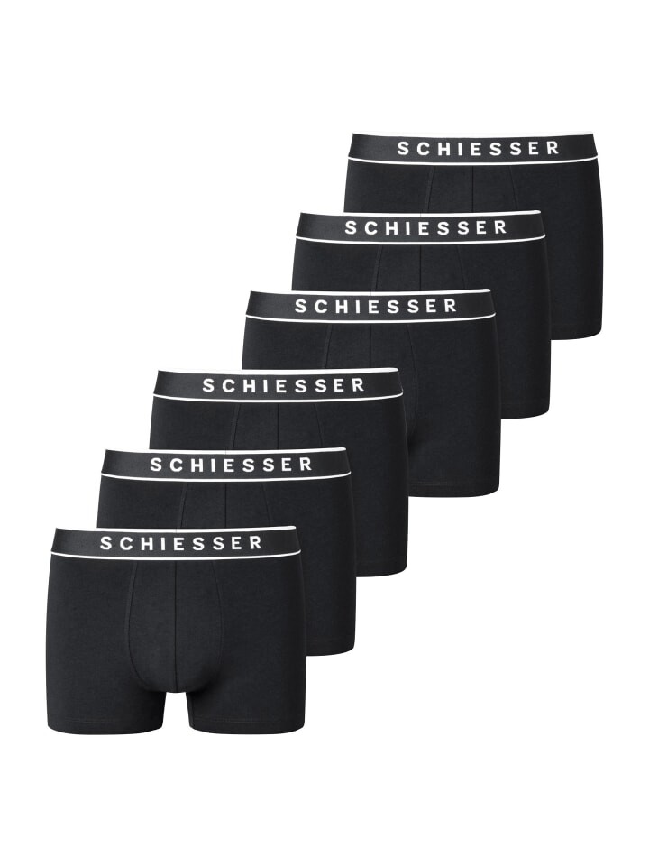 Боксеры Schiesser short 6er Pack, черный
Боксеры Schiesser short 6er Pack, черный