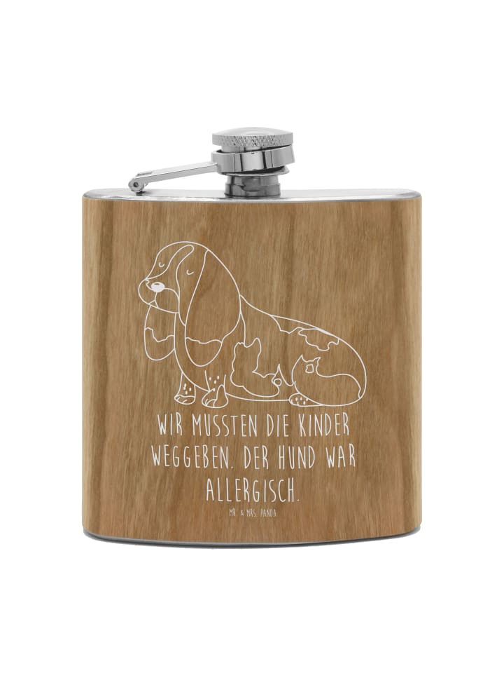 Mr. & Mrs. Panda Фляжка с изображением бассет-хаунда и надписью коричневого цвета
Mr. & Mrs. Panda Фляжка с изображением бассет-хаунда и надписью коричневого цвета