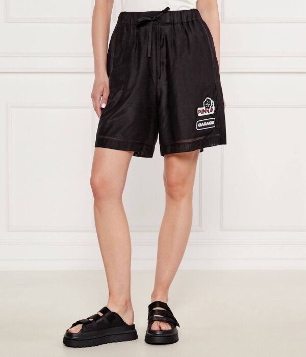 Шорты Relaxed fit Pinko, черный
Шорты Relaxed fit Pinko, черный
