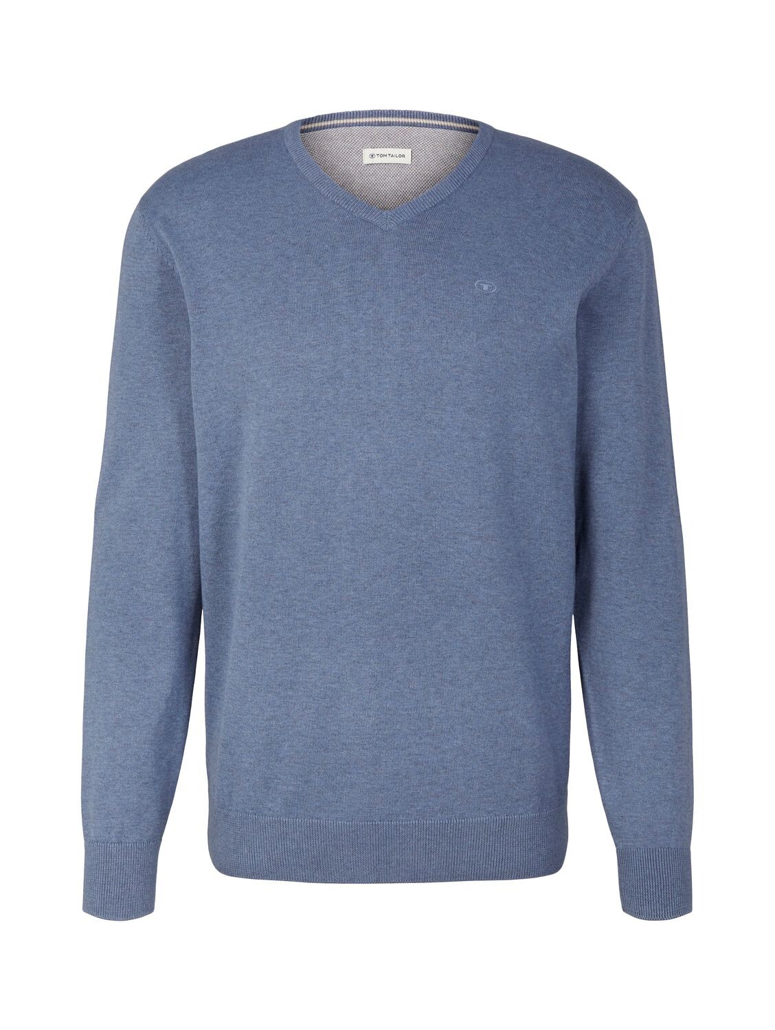 Пуловер Tom Tailor Basic V Neck, синий
Пуловер Tom Tailor Basic V Neck, синий