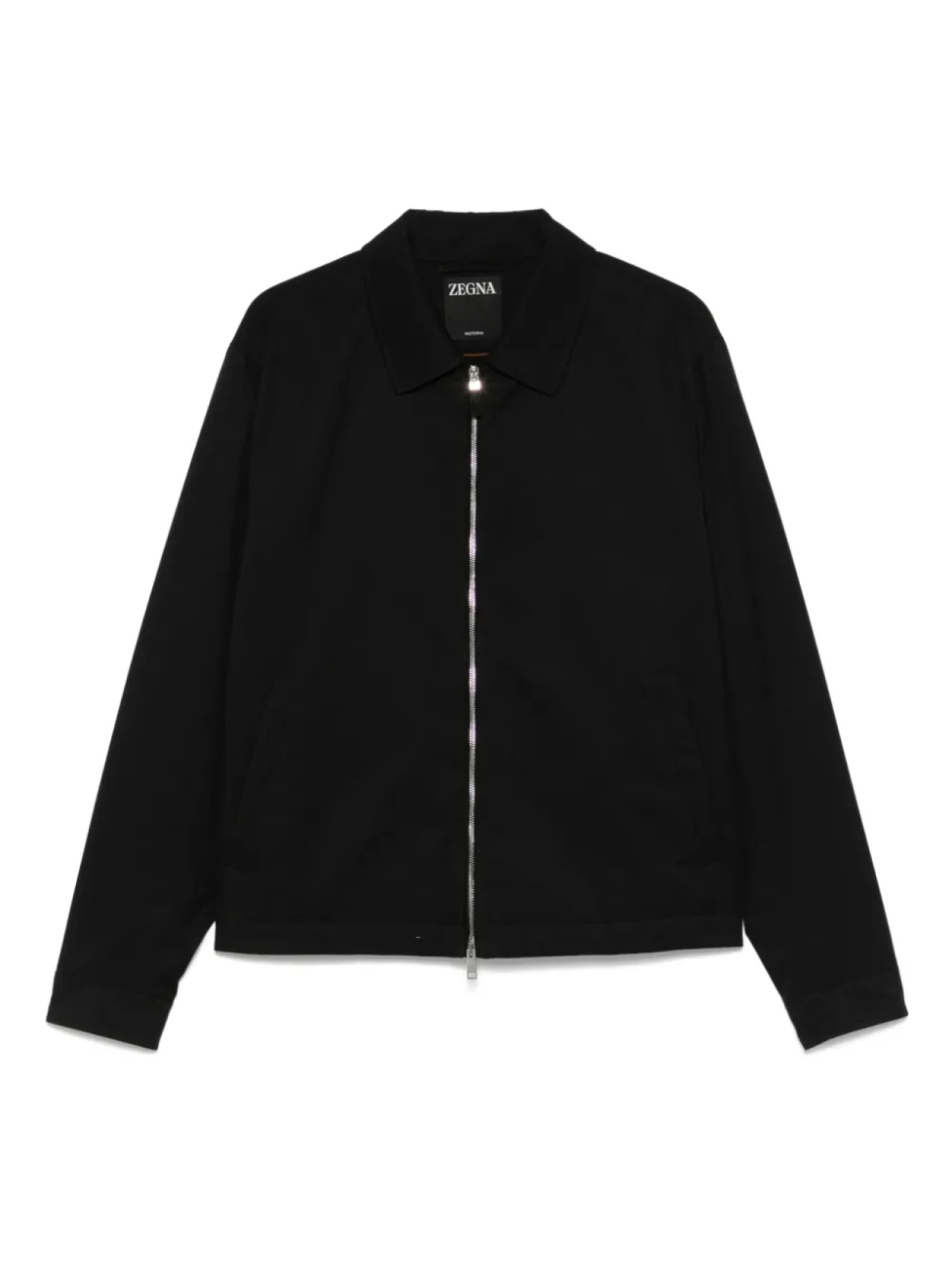 Куртка на молнии Zegna, черный 
Куртка на молнии Zegna, черный