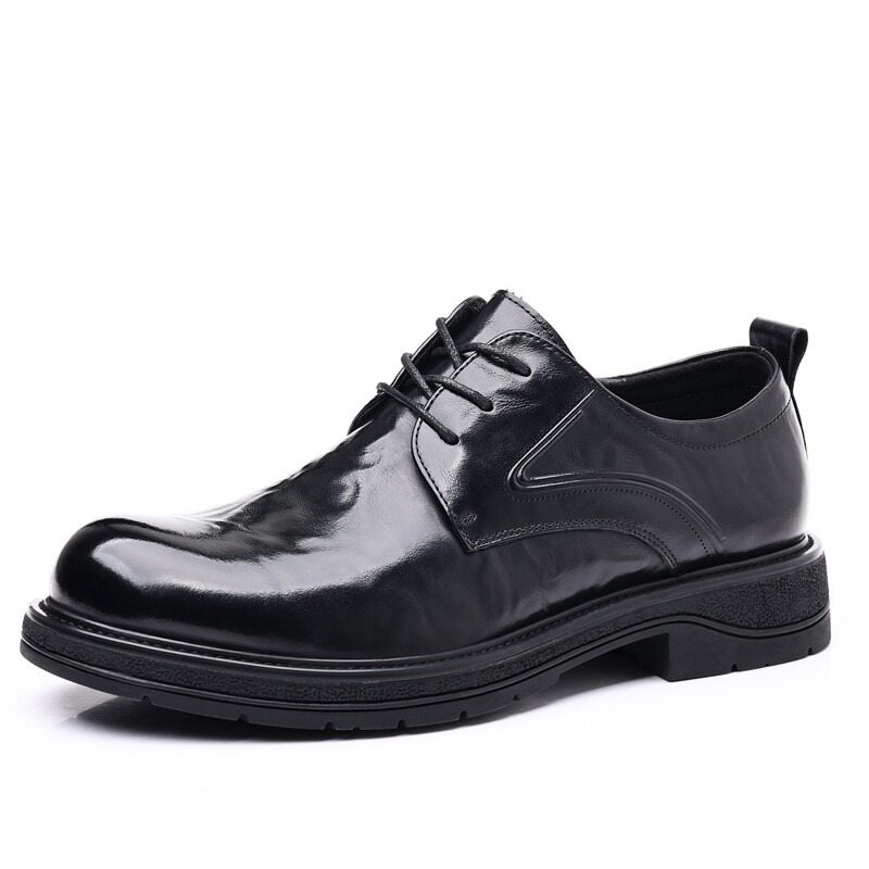 Туфли мужские Men"s Casual Men Low-Top Xiwencha, черный 
Туфли мужские Men"s Casual Men Low-Top Xiwencha, черный