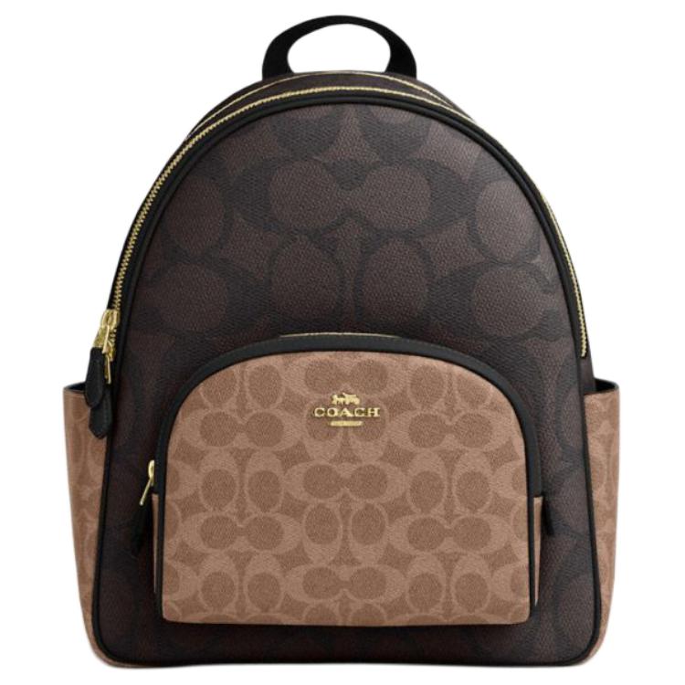 COACH Сумка рюкзак из искусственной кожи большого размера для женщин цвет орех с желтым оттенком
COACH Сумка рюкзак из искусственной кожи большого размера для женщин цвет орех с желтым оттенком