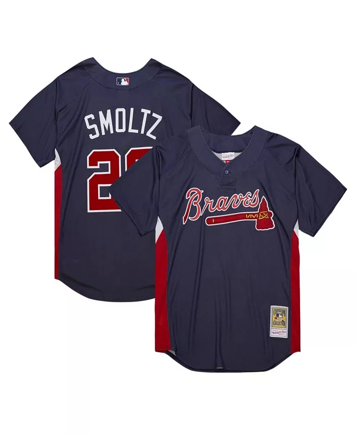 Мужская тренировочная бейсбольная майка Mitchell Ness John Smoltz в синем цвете из коллекции Cooperstown Atlanta Braves Mitchell & Ness
Мужская тренировочная бейсбольная майка Mitchell Ness John Smoltz в синем цвете из коллекции Cooperstown Atlanta Braves Mitchell & Ness