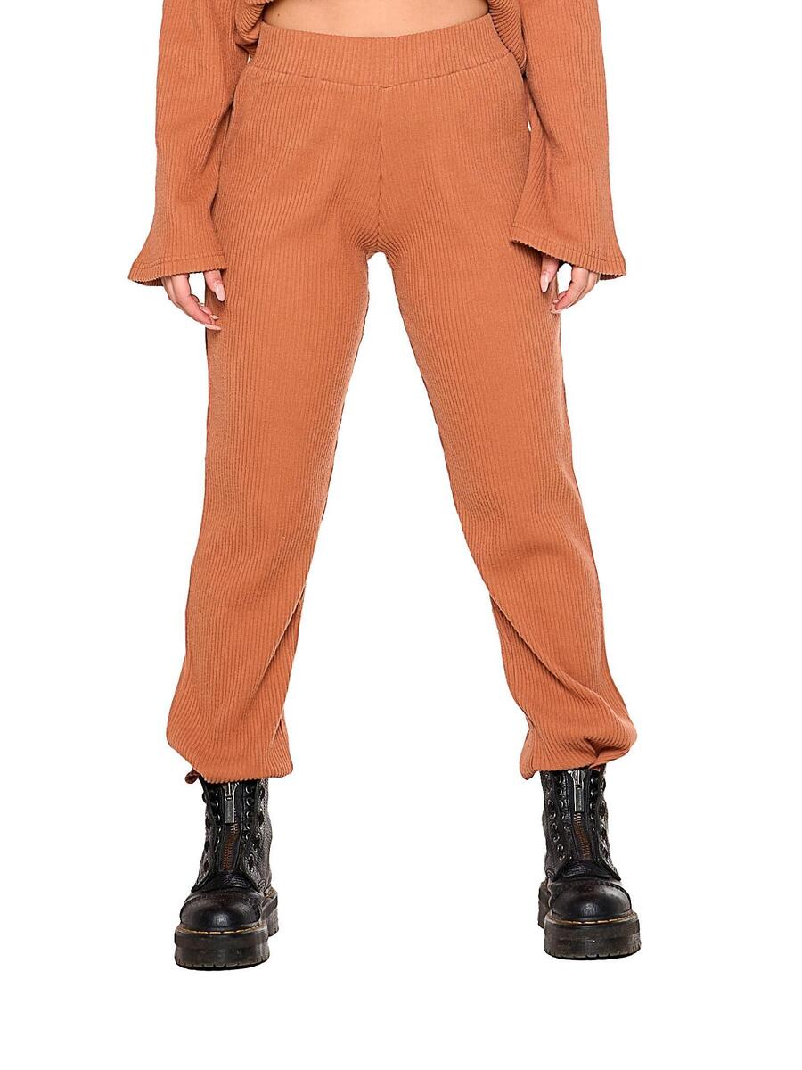 LEONE 1947 APPAREL Женские свободные трикотажные брюки-джоггеры из рубчатого трикотажа
LEONE 1947 APPAREL Женские свободные трикотажные брюки-джоггеры из рубчатого трикотажа