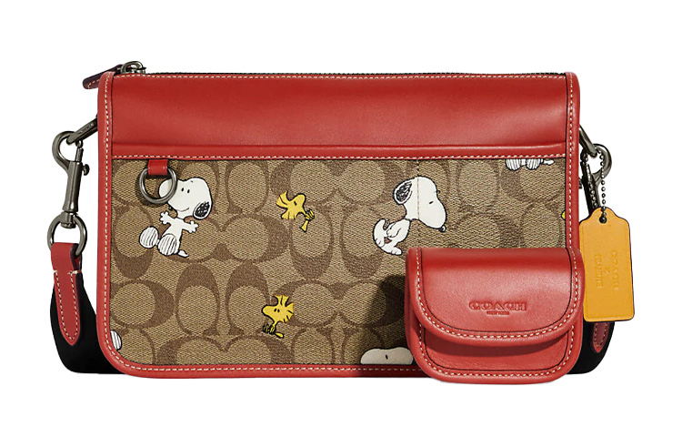 Сумка через плечо Snoopy X Peanuts X Heritage COACH
Сумка через плечо Snoopy X Peanuts X Heritage COACH