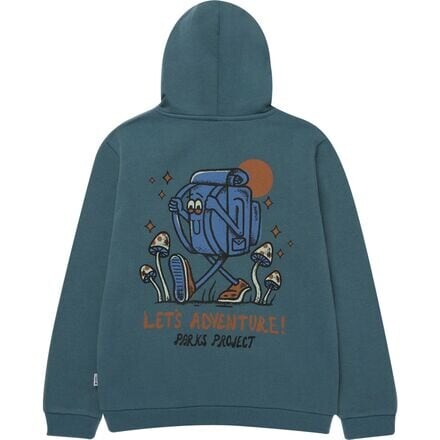 Толстовка с молнией во всю длину Let's Adventure — детская Parks Project, цвет Dusty Teal
Толстовка с молнией во всю длину Let's Adventure — детская Parks Project, цвет Dusty Teal