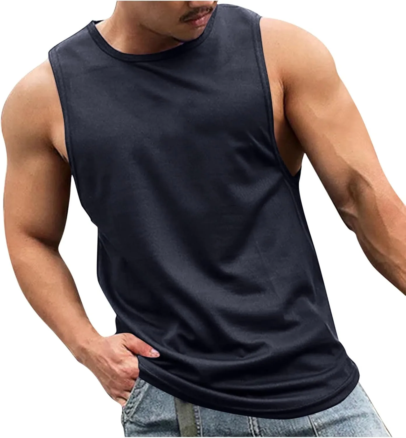 Мужской спортивный жилет без рукавов для фитнеса TXGMNA
Мужской спортивный жилет без рукавов для фитнеса TXGMNA