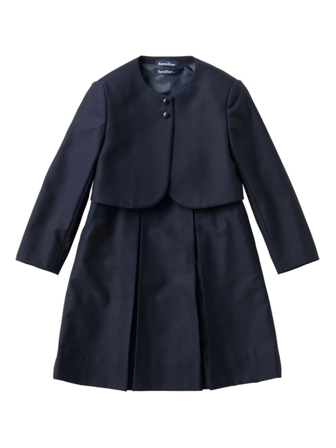 Шерстяное платье со складками Familiar, синий
Шерстяное платье со складками Familiar, синий