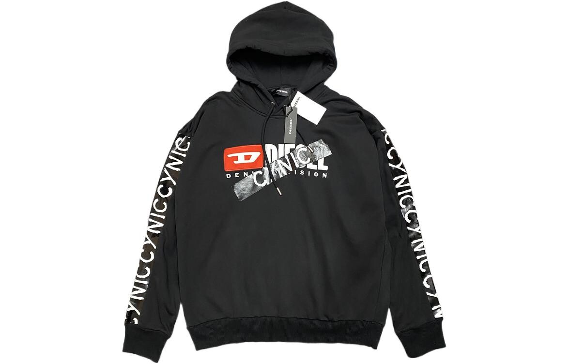 Толстовка мужская черная Diesel, черный
Толстовка мужская черная Diesel, черный