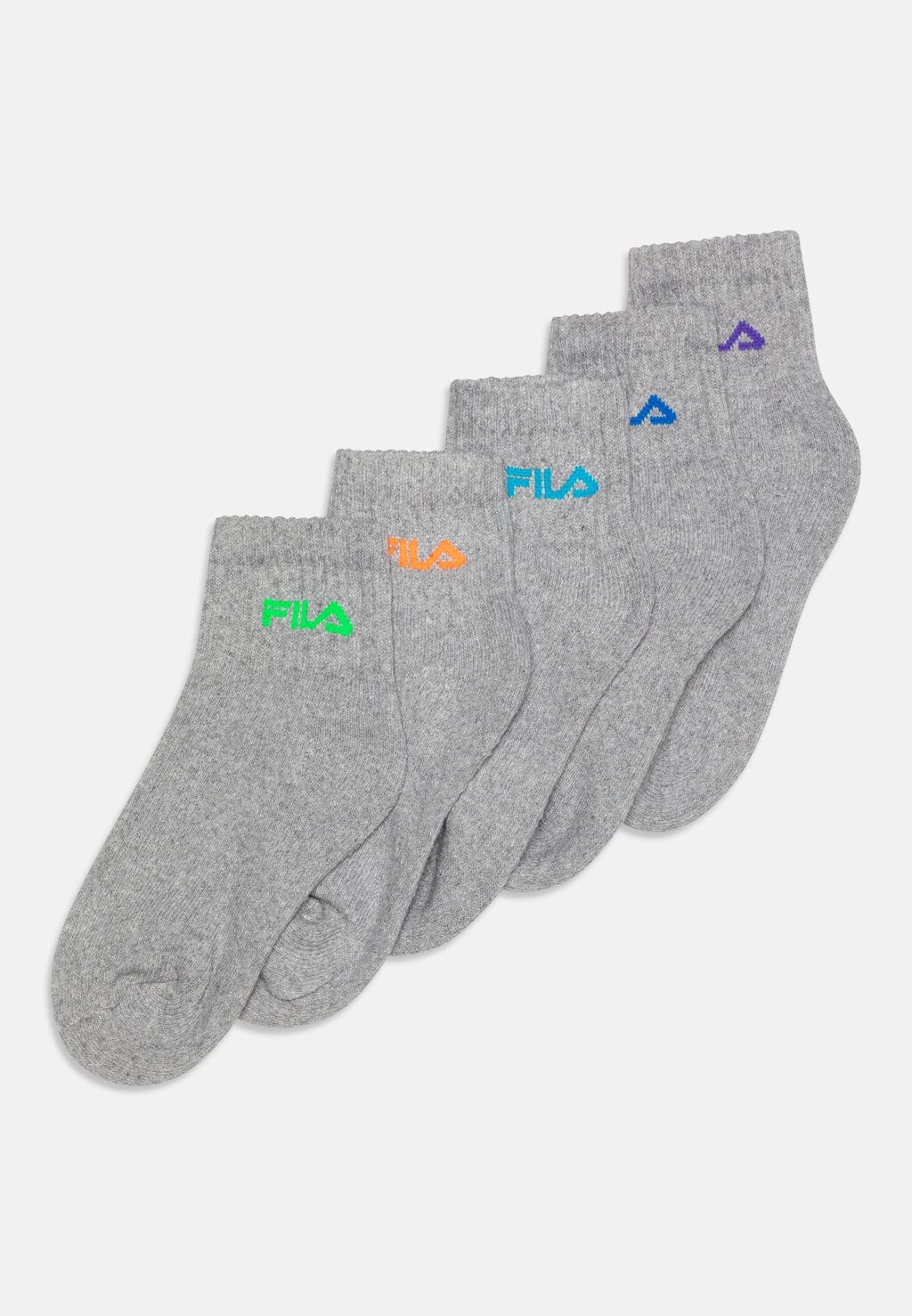 Комплект носков JUNIOR QUARTER MIXED COLORS UNISEX Fila, 5 пар, серый
Комплект носков JUNIOR QUARTER MIXED COLORS UNISEX Fila, 5 пар, серый