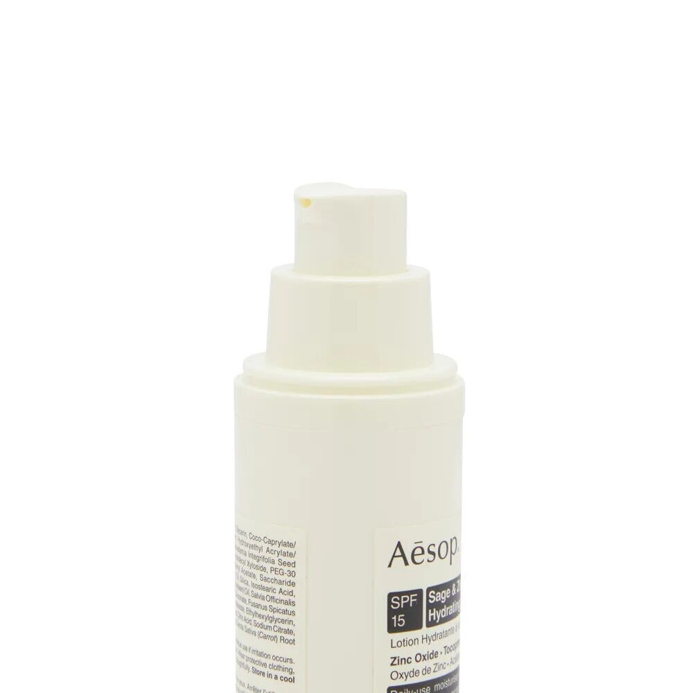 Aesop Увлажняющий лосьон для лица Sage & Zinc SPF15
Aesop Увлажняющий лосьон для лица Sage & Zinc SPF15