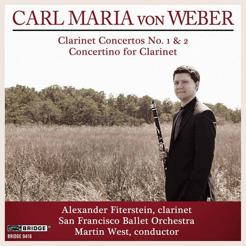 CD диск Weber / Fiterstein / West: Clarinet Concertos
CD диск Weber / Fiterstein / West: Clarinet Concertos