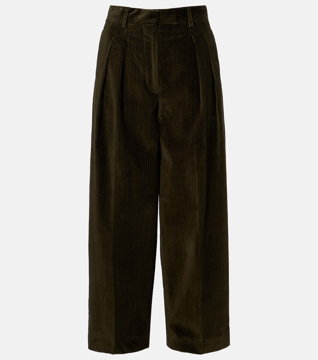 Брюки-бочонки из хлопкового вельвета Dash Altuzarra, Dark Forest
Брюки-бочонки из хлопкового вельвета Dash Altuzarra, Dark Forest