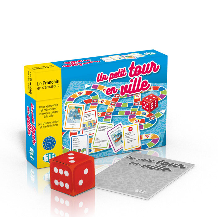 Французская языковая игра. Un Petit Tour en Ville Eli 
Французская языковая игра. Un Petit Tour en Ville Eli