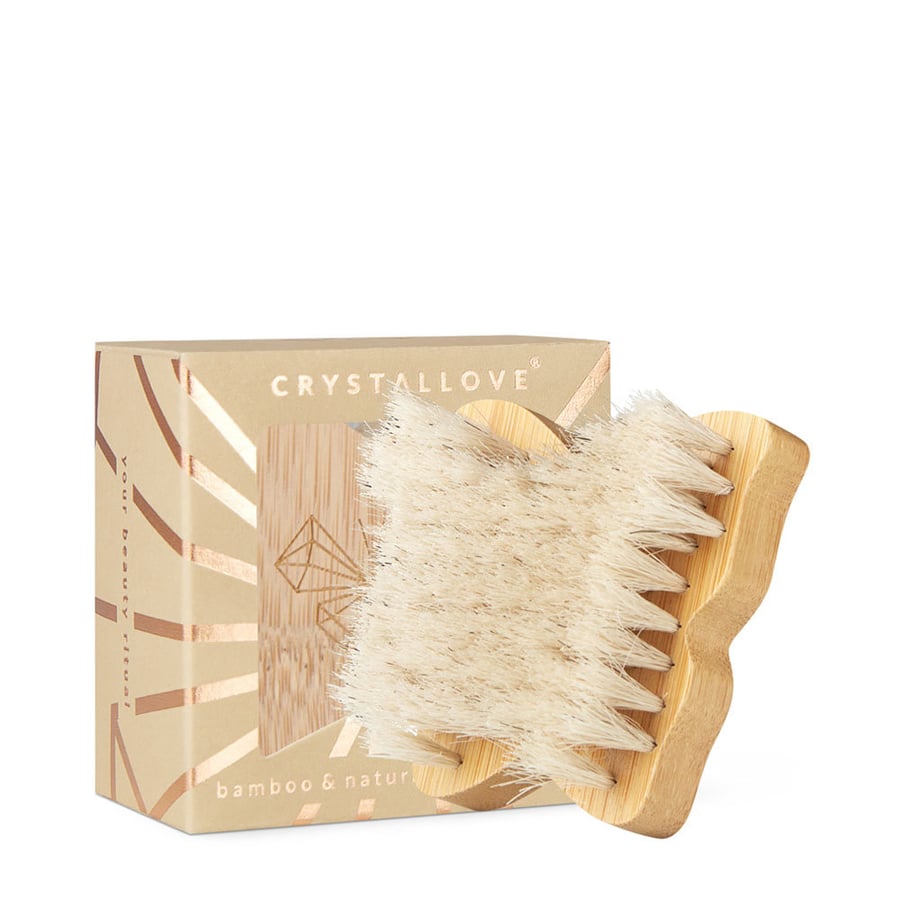 Щетка-бабочка для массажа лица и груди CRYSTALLOVE - дорожный размер
Щетка-бабочка для массажа лица и груди CRYSTALLOVE - дорожный размер