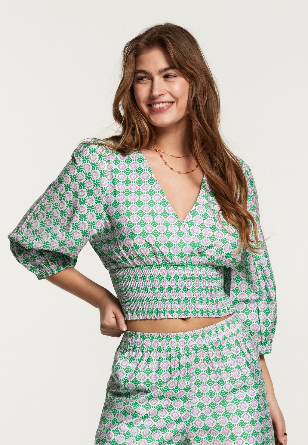 Топ с длинными рукавами TRINIDAD - Blouse Shiwi, зеленый
Топ с длинными рукавами TRINIDAD - Blouse Shiwi, зеленый