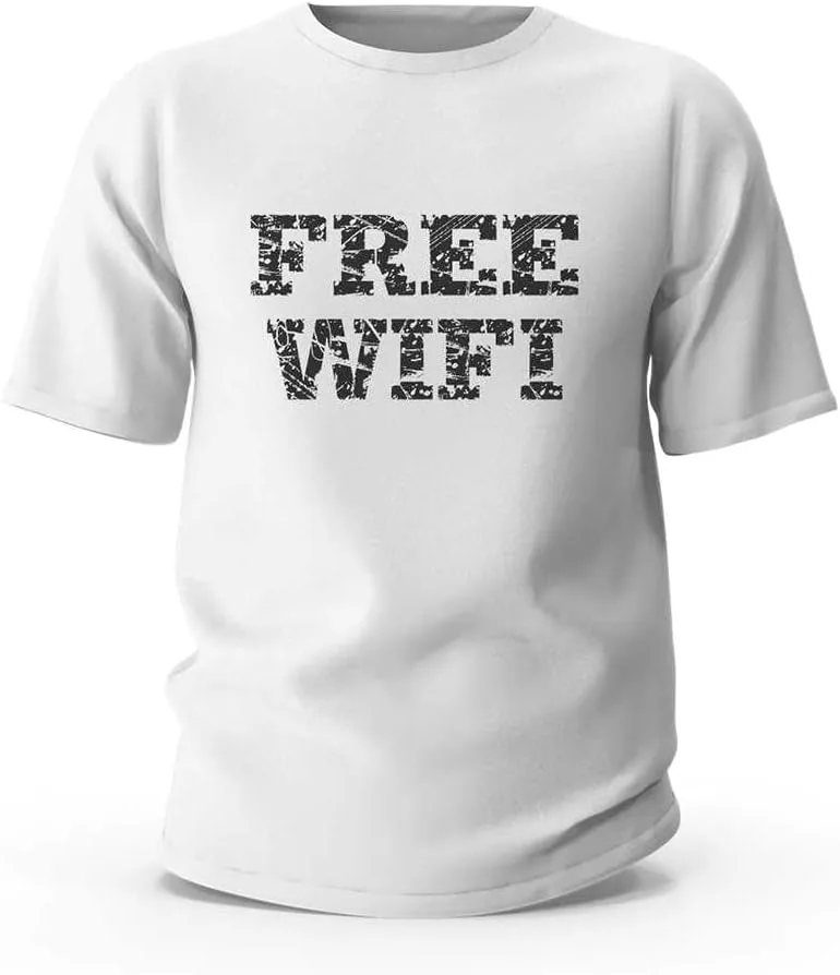 Футболка Funny Tee Shirts Free WiFi ADWD
Футболка Funny Tee Shirts Free WiFi ADWD