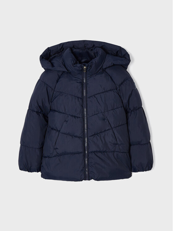 Пуховик стандартного кроя Mayoral, синий
Пуховик стандартного кроя Mayoral, синий