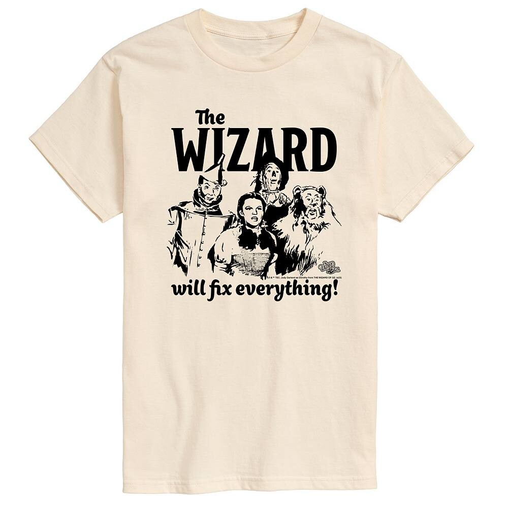 Мужская футболка с рисунком Wizard Of Oz Wizard Will Fix Everything Licensed Character, цвет Cream
Мужская футболка с рисунком Wizard Of Oz Wizard Will Fix Everything Licensed Character, цвет Cream