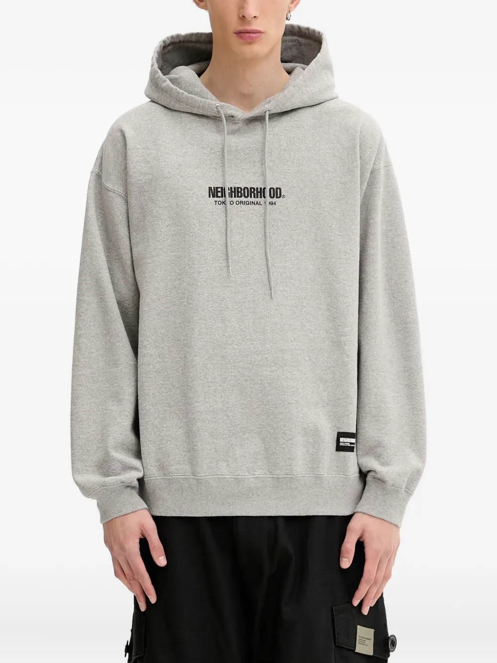 Худи с логотипом Neighborhood, серый
Худи с логотипом Neighborhood, серый
